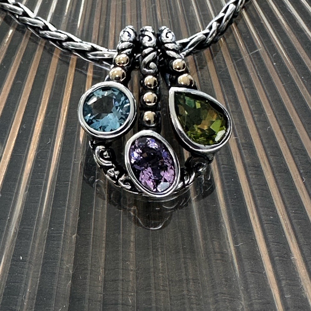 Effy .925/18k necklace